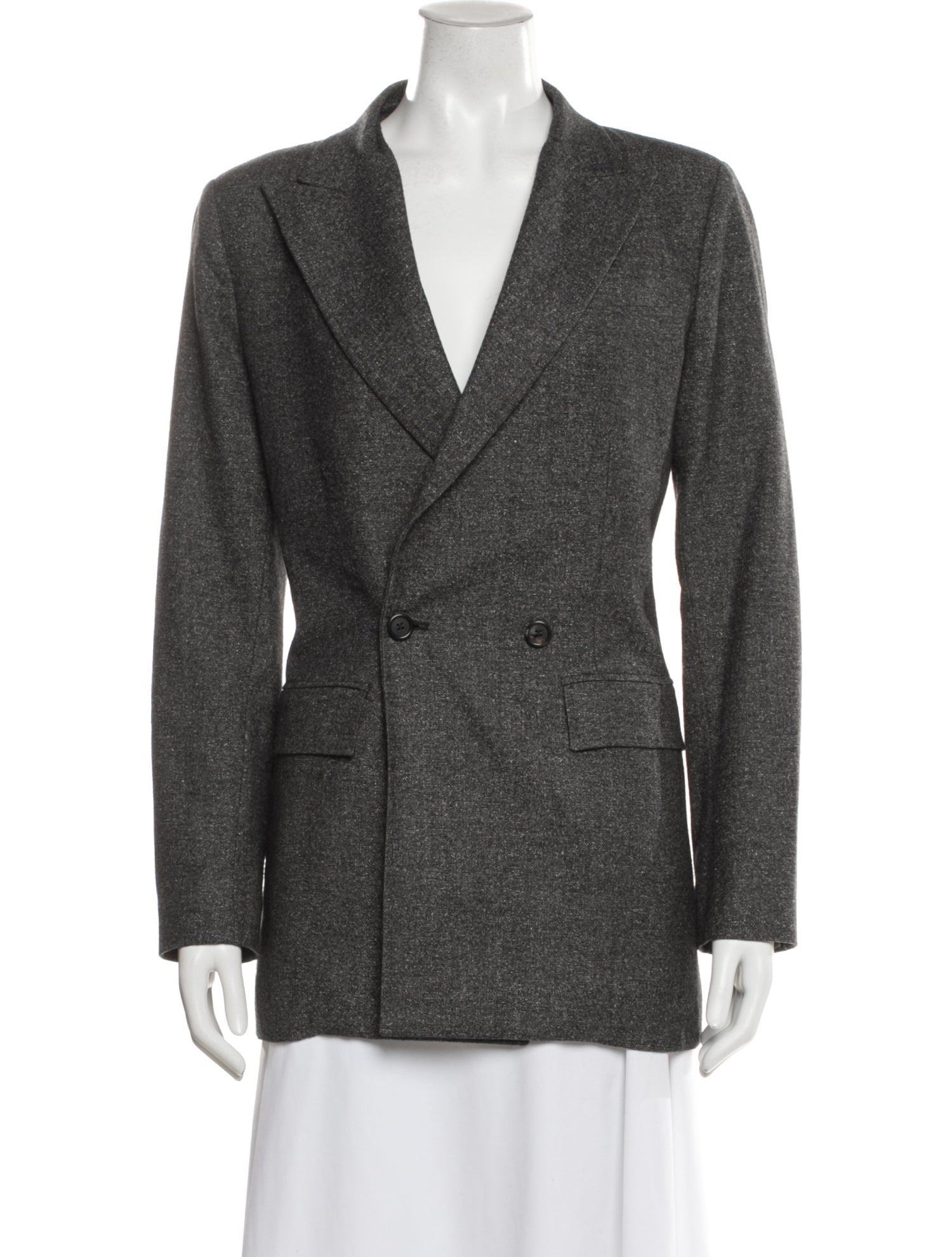 Billy Reid Virgin Wool Printed Blazer