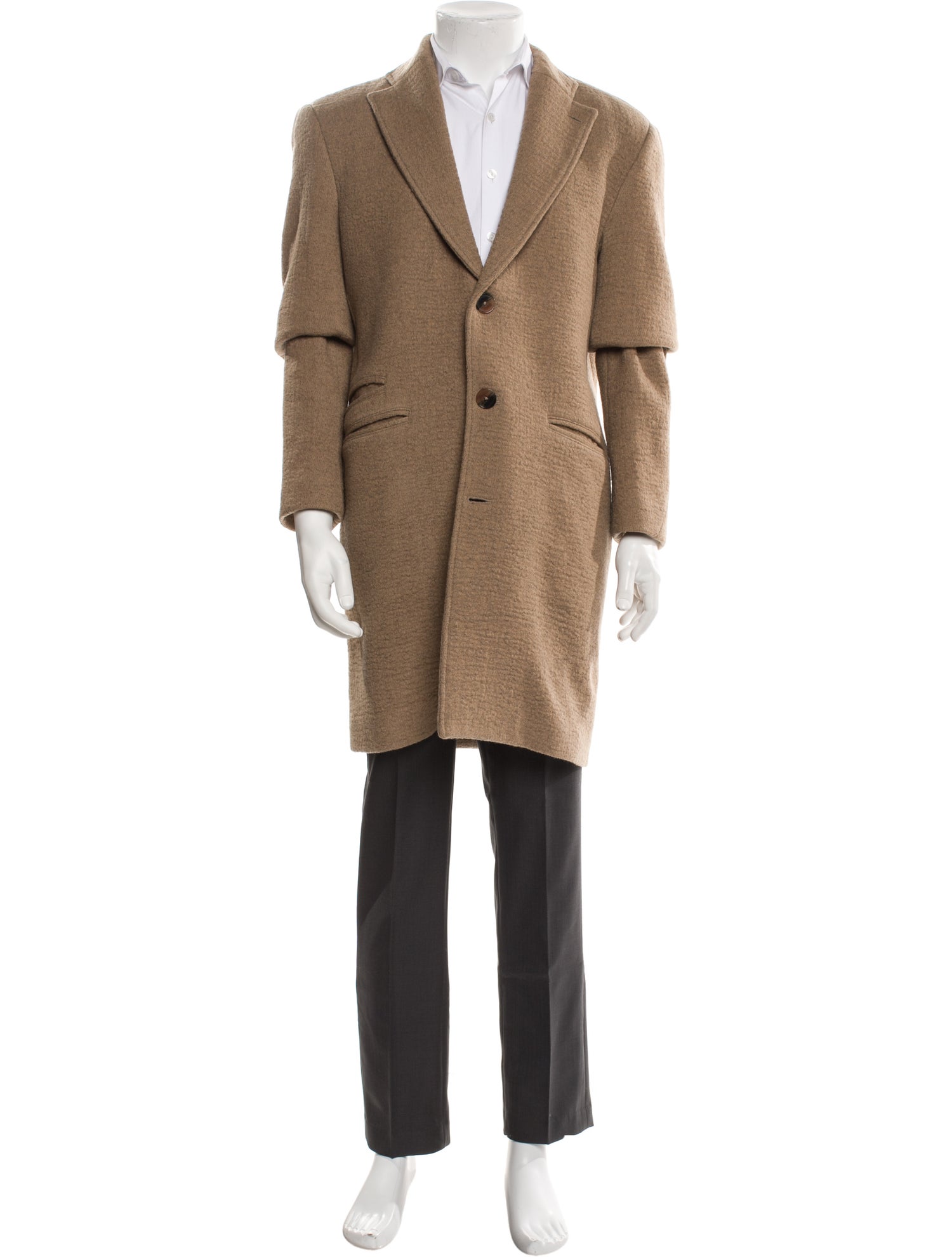 Billy Reid Virgin Wool Overcoat