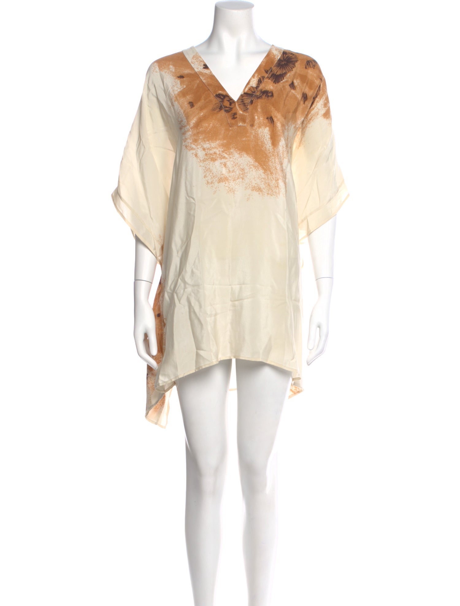 Billy Reid V-Neck Mini Dress