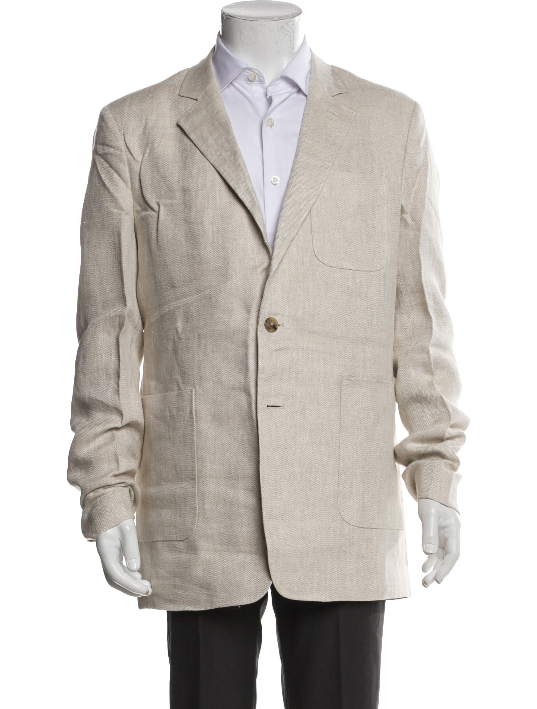 Billy Reid Linen Blazer