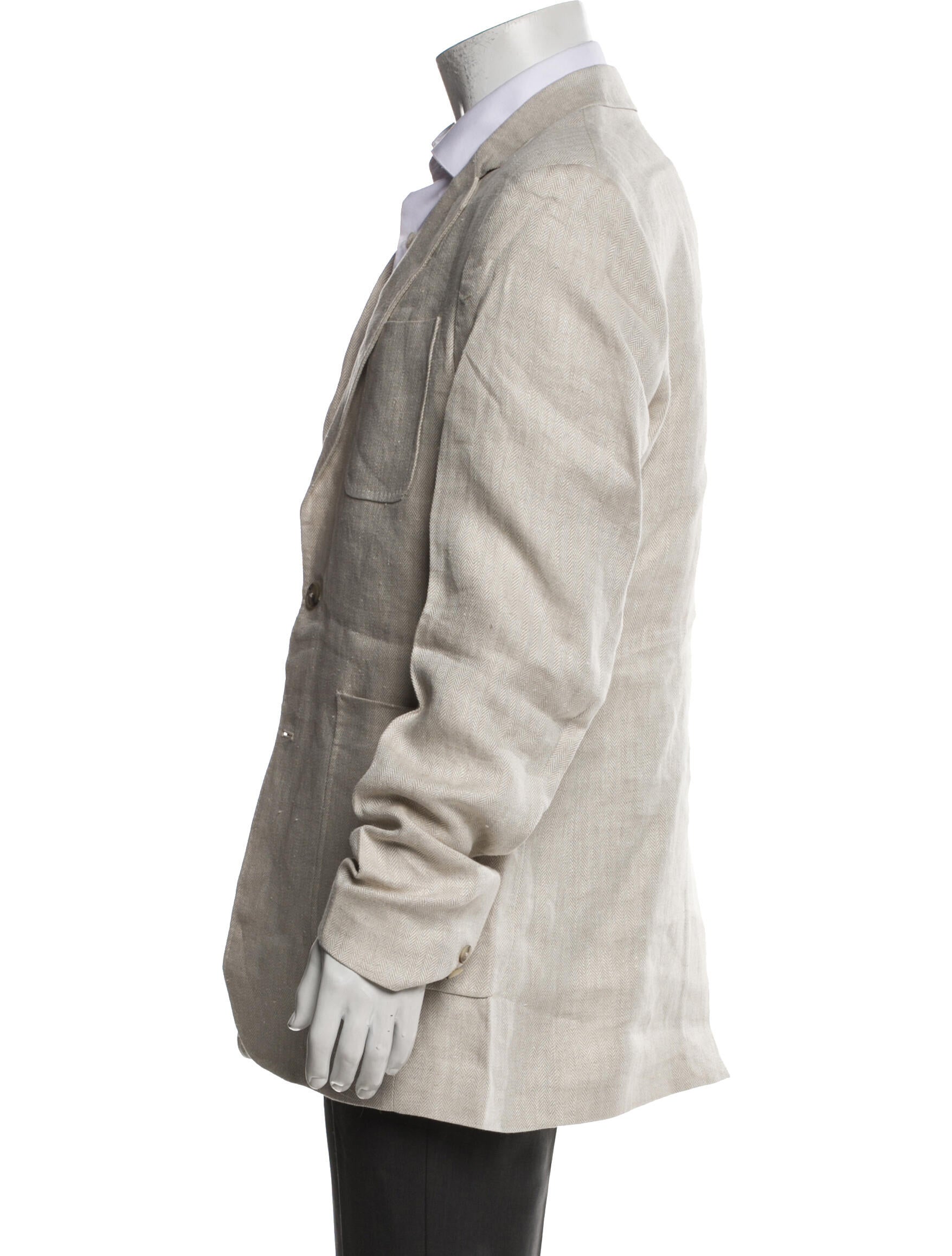 Billy Reid Linen Blazer
