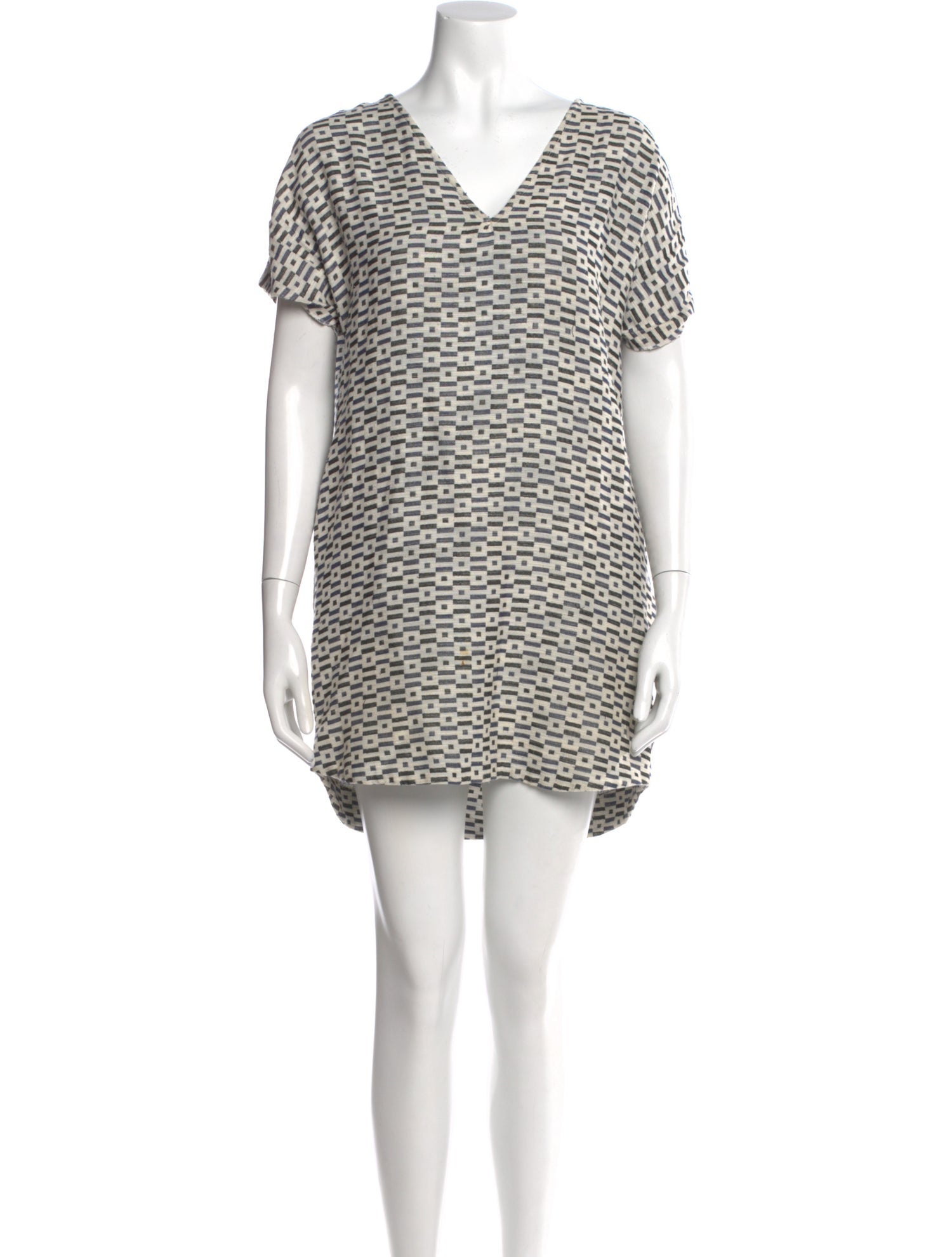 Billy Reid Printed Mini Dress