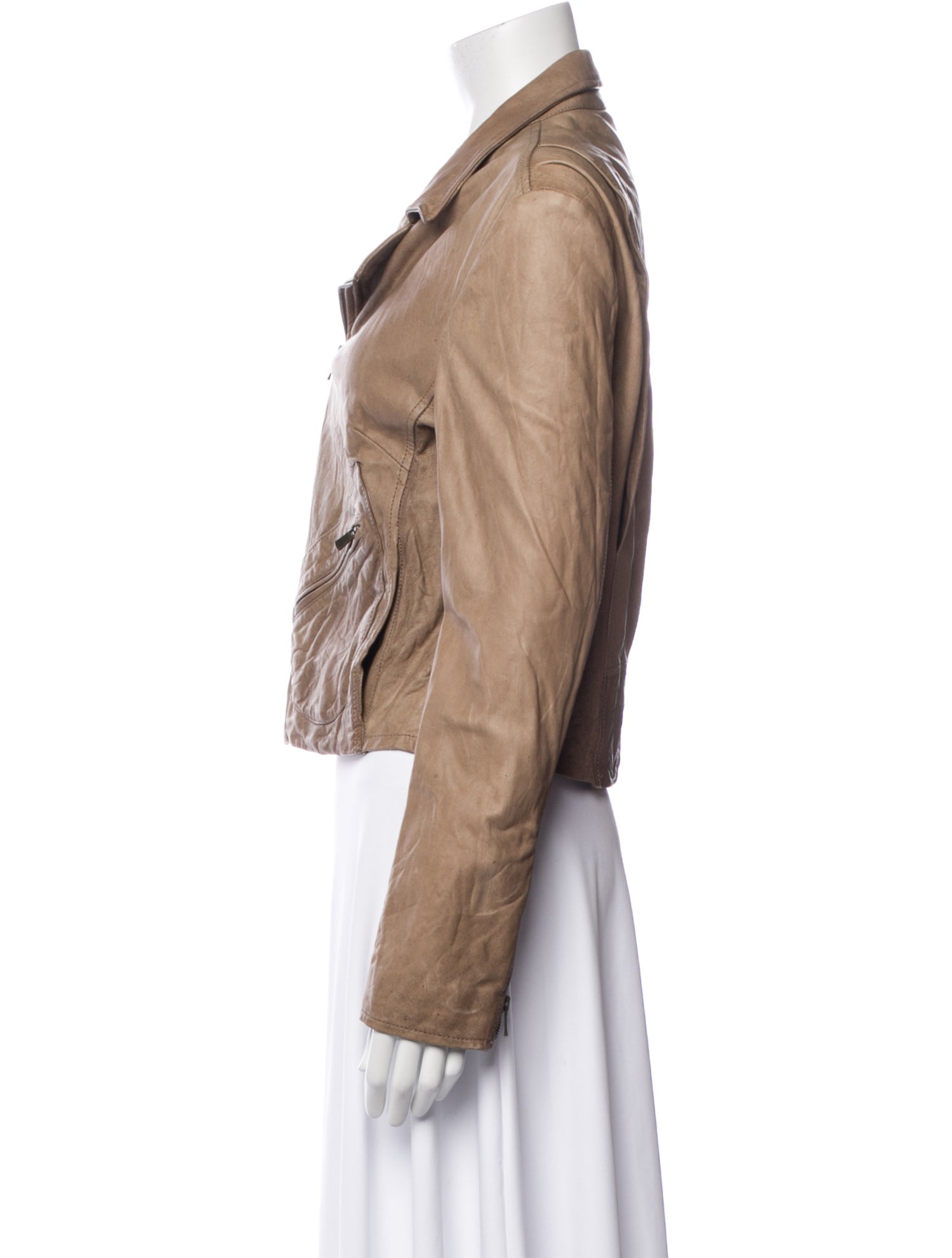 Billy Reid Leather Biker Jacket