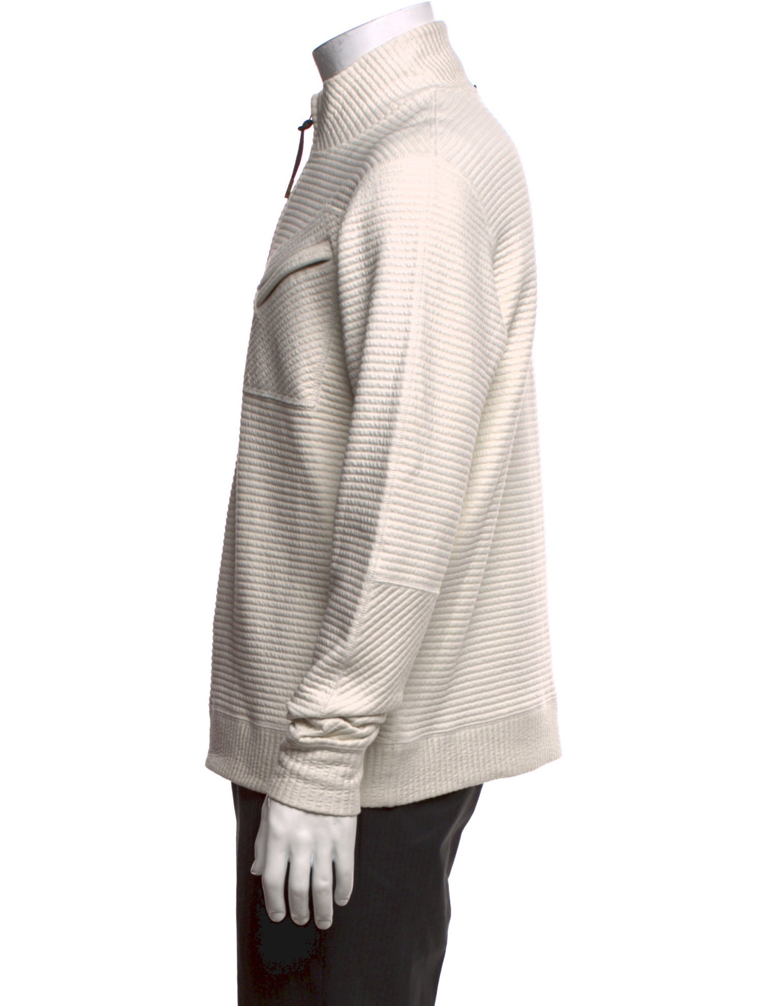 Billy Reid Mock Neck Long Sleeve Pullover