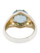 Bea Bongiasca Topaz & Enamel Da Funkadelic Signet Ring