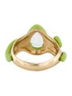 Bea Bongiasca Quartz Enamel Squiggle Ring