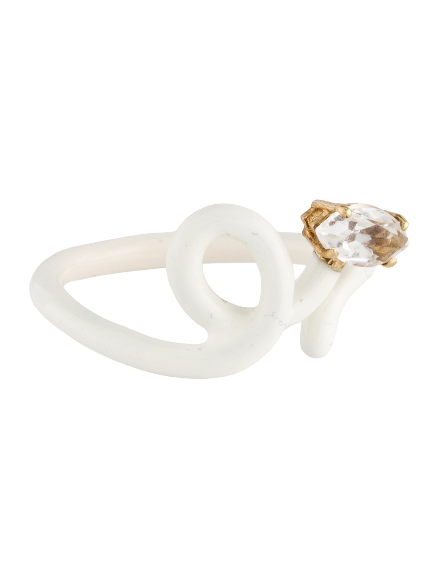 Bea Bongiasca Quartz Baby Vine Ring