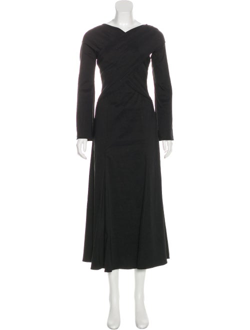 Beaufille Maxi A-Line Dress Black