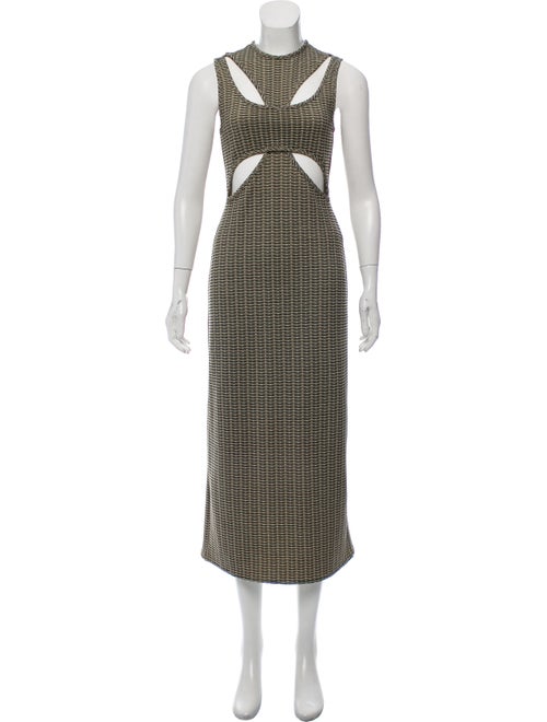 Beaufille Sleeveless Maxi Dress Olive