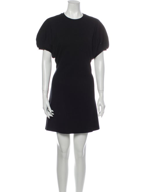 Beaufille Crew Neck Mini Dress Black