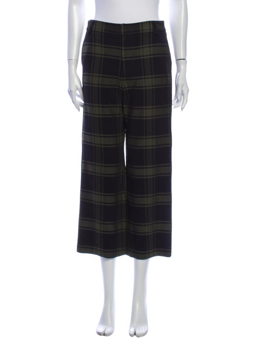 Beaufille Virgin Wool Wide Leg Pants Wool