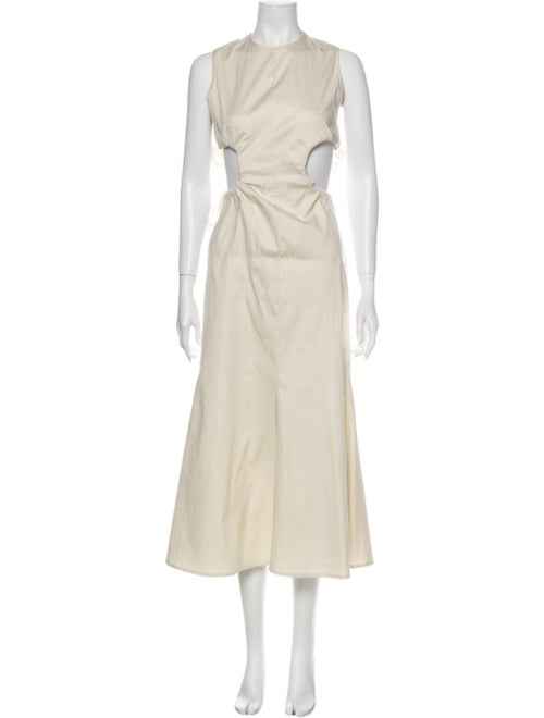 Beaufille Crew Neck Long Dress
