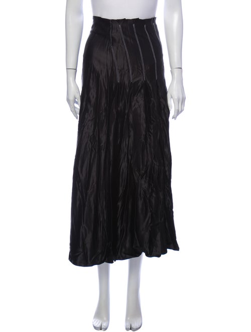Beaufille Midi Length Skirt Black