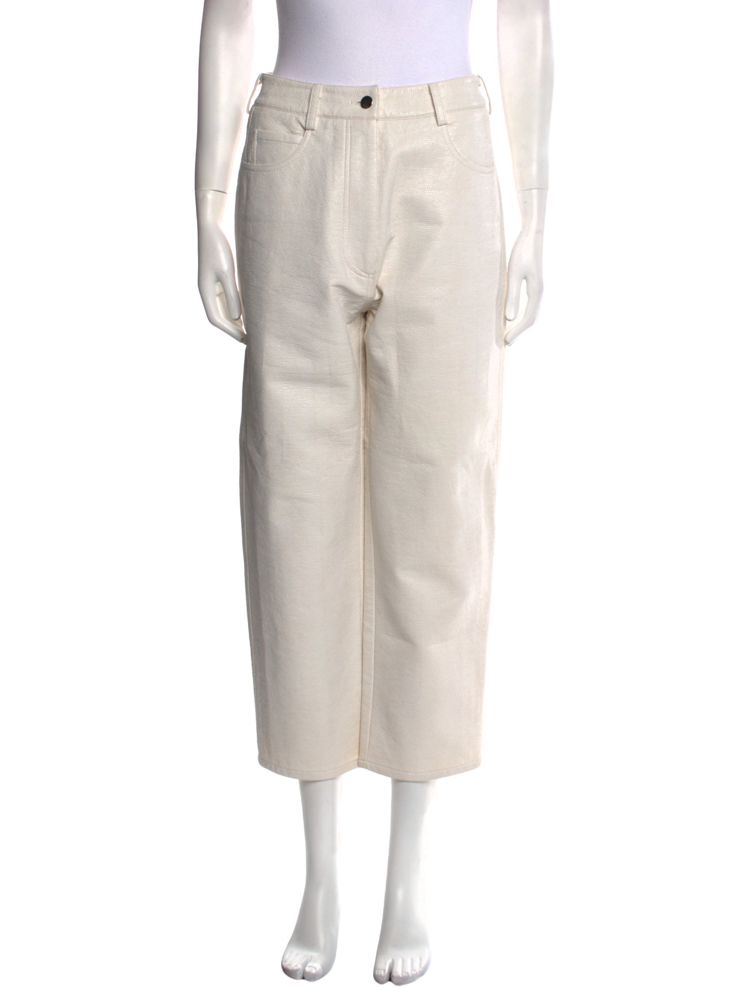 Beaufille High-Rise Straight Leg Jeans w/ Tags