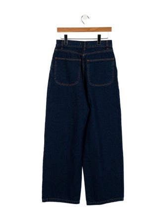 Beaufille High-Rise Wide Leg Jeans