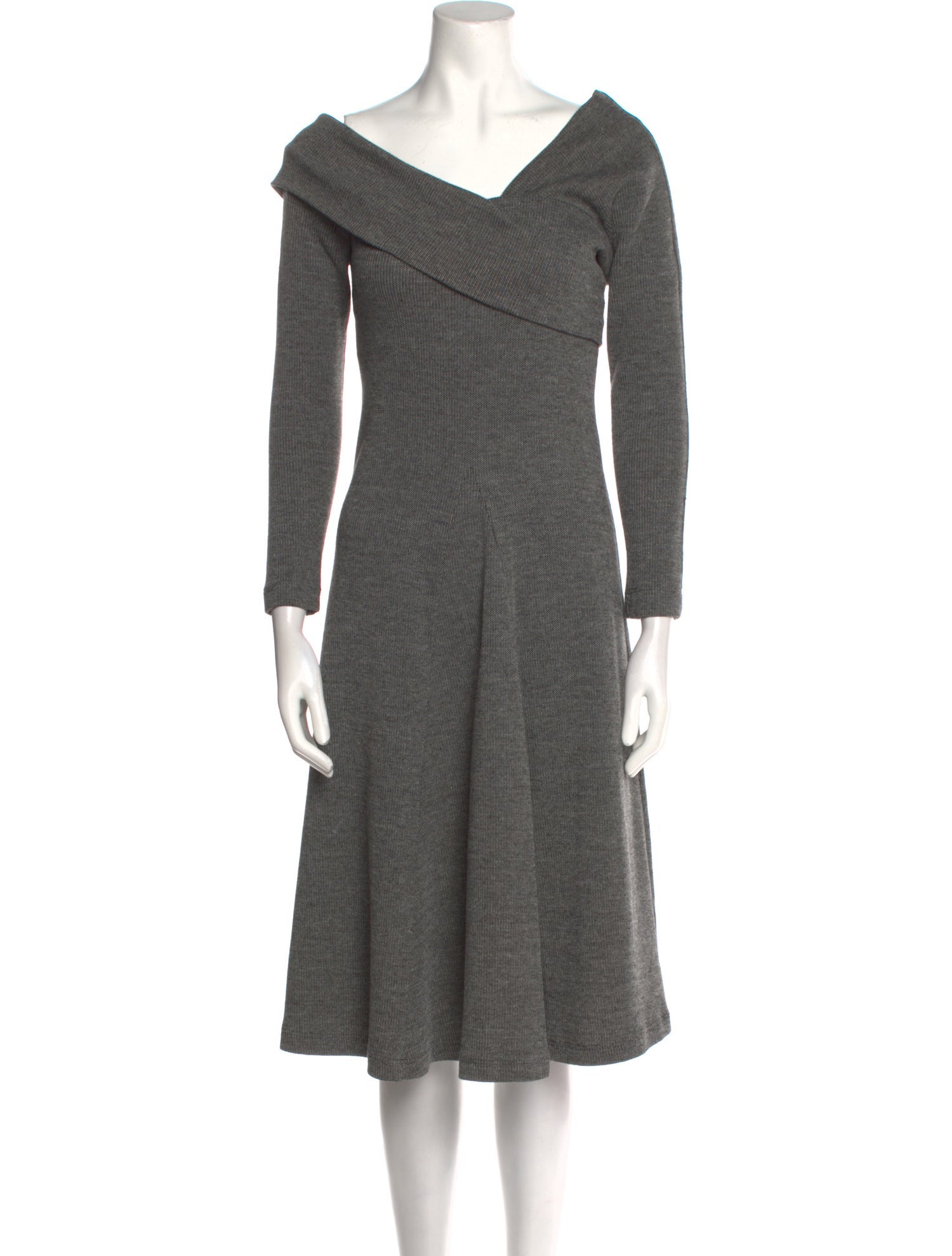Beaufille V-Neck Midi Length Dress