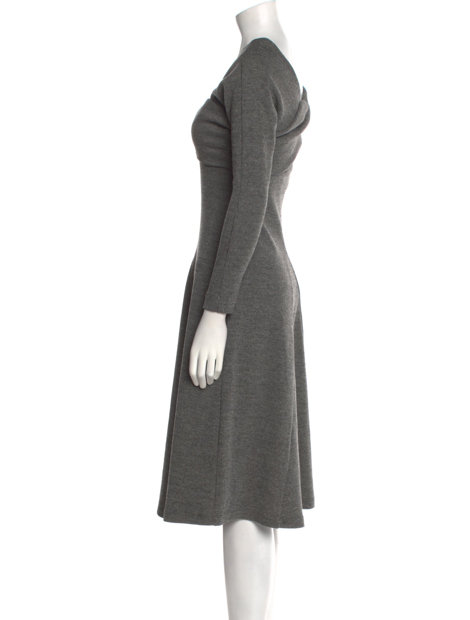 Beaufille V-Neck Midi Length Dress
