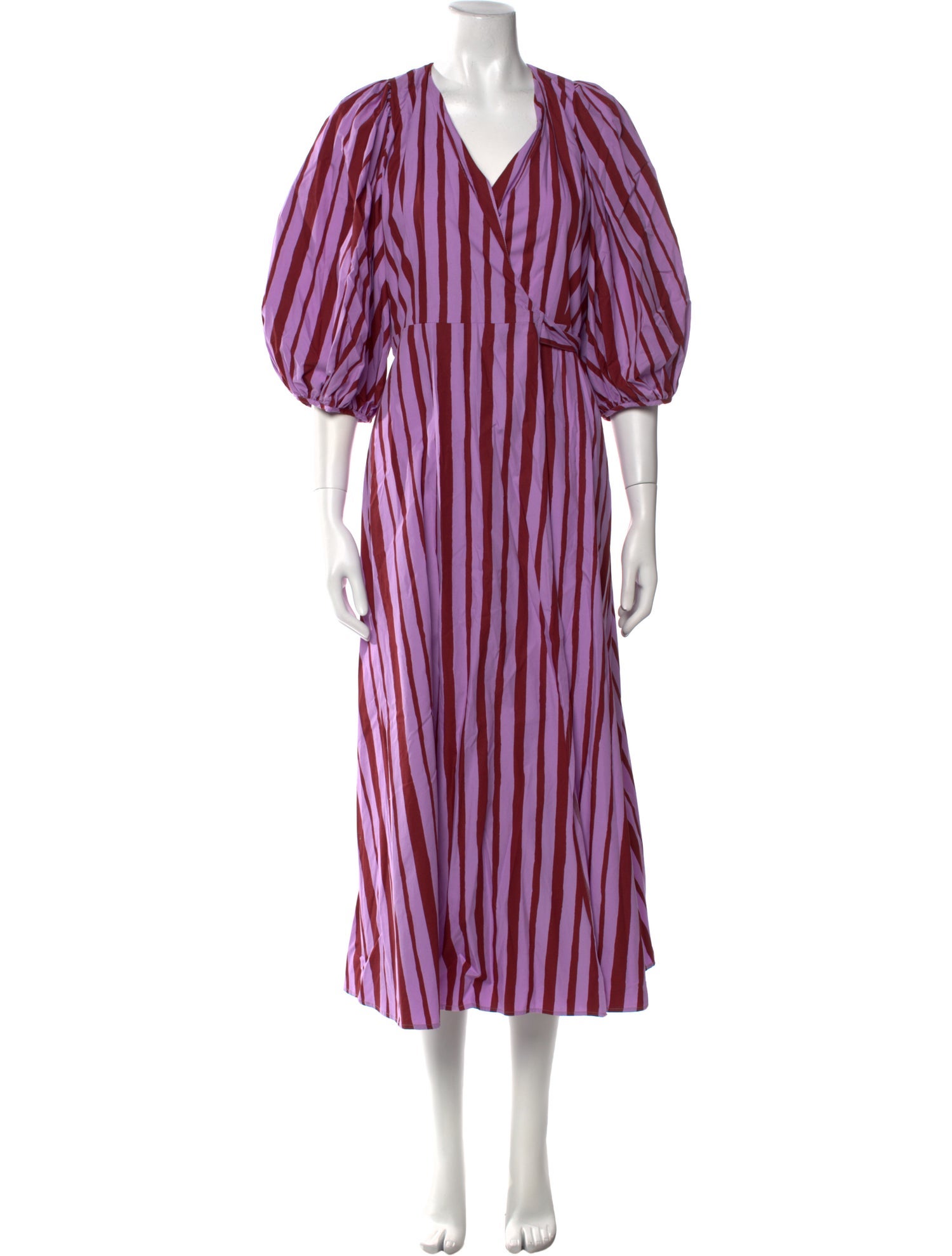 Beaufille Striped Long Dress