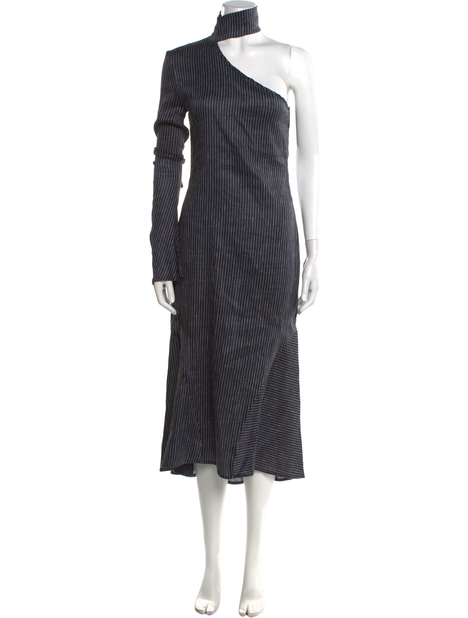 Beaufille Striped Midi Length Dress