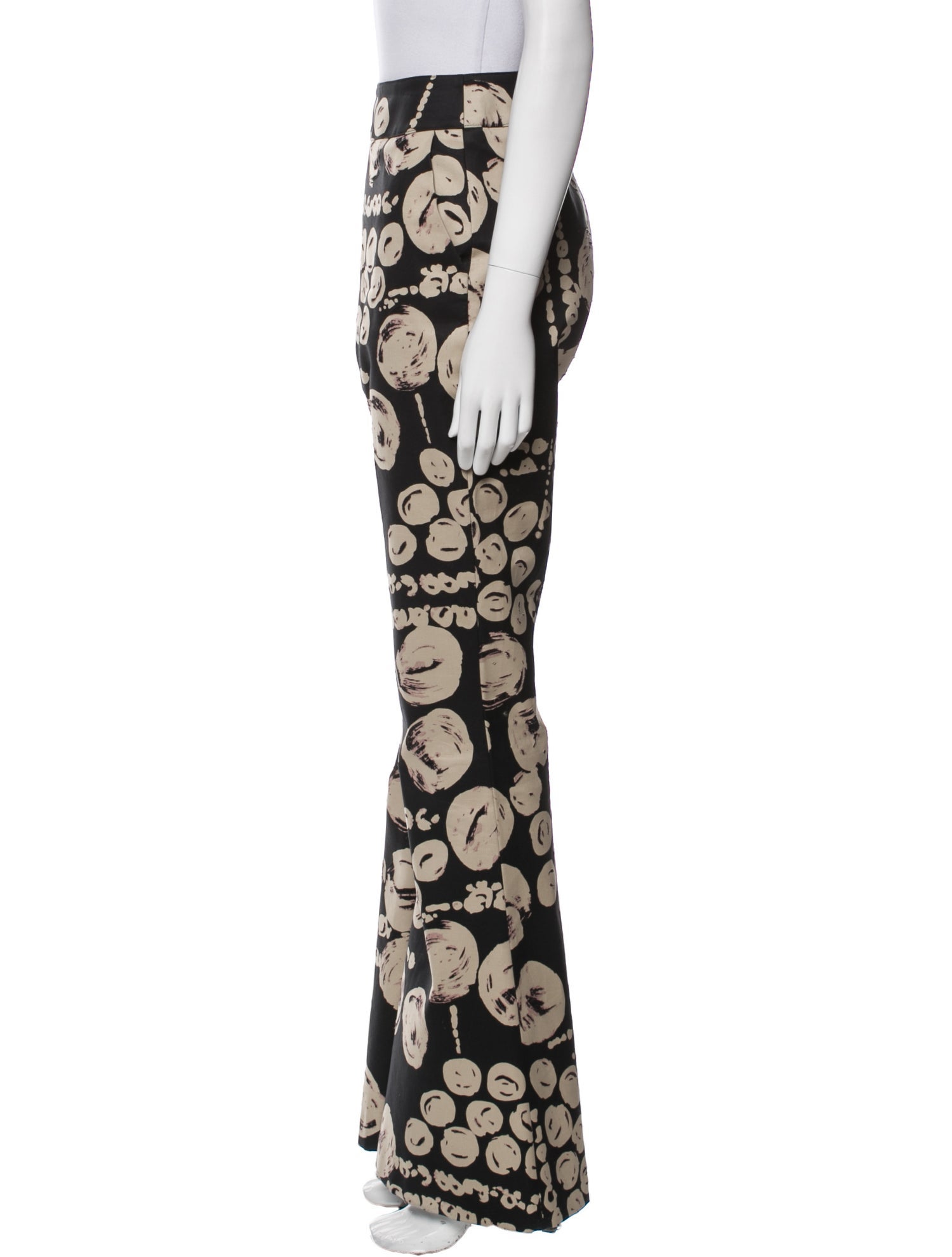 Beaufille Printed Wide Leg Pants