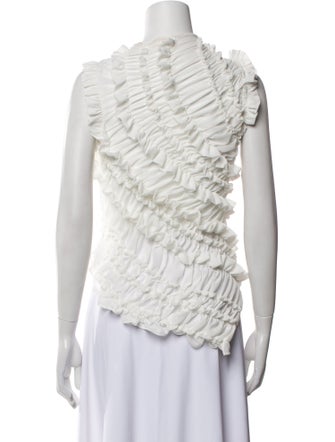 Beaufille V-Neck Sleeveless Crop Top