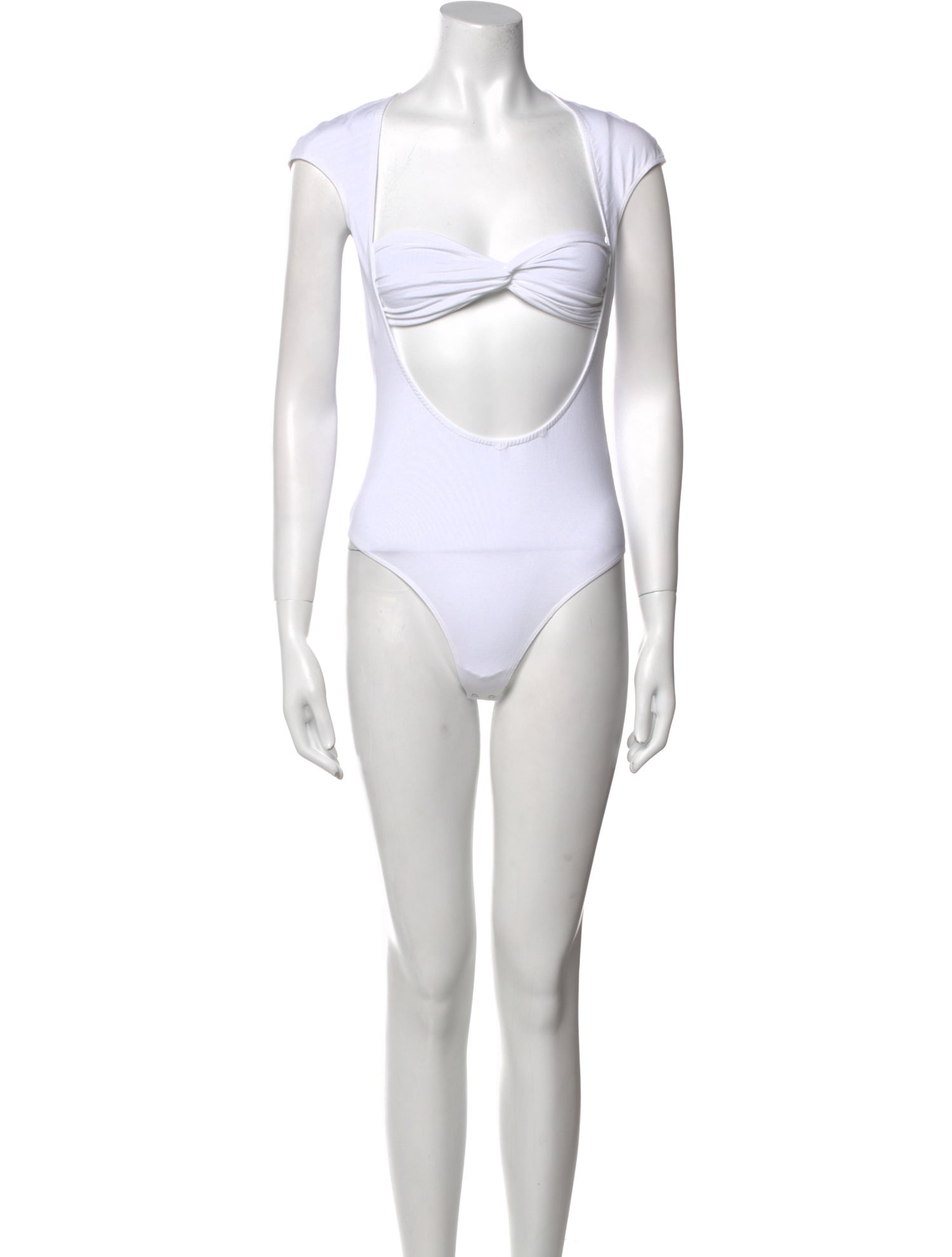 Beaufille Square Neckline Sleeveless Bodysuit