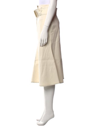 Beaufille Cutout Accent Midi Length Skirt