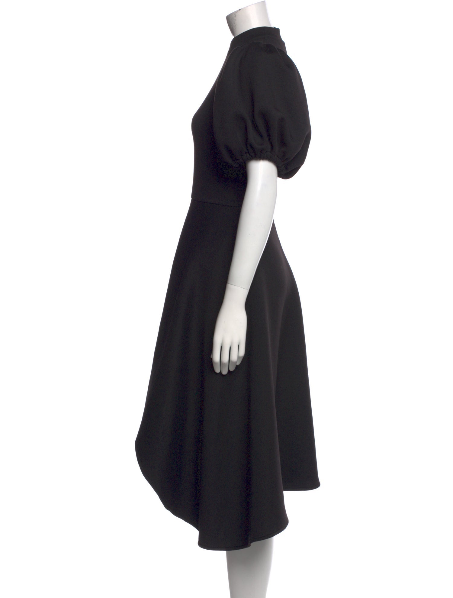 Beaufille Mock Neck Knee-Length Dress