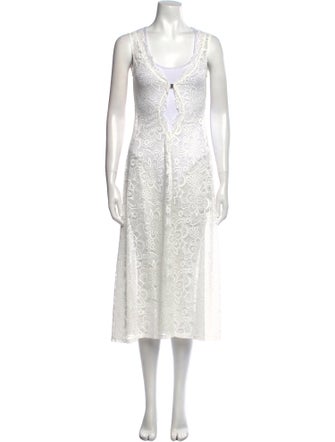 Beaufille Nylon Midi Length Dress