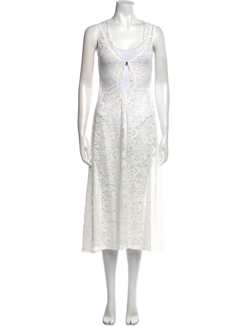 Beaufille Nylon Midi Length Dress