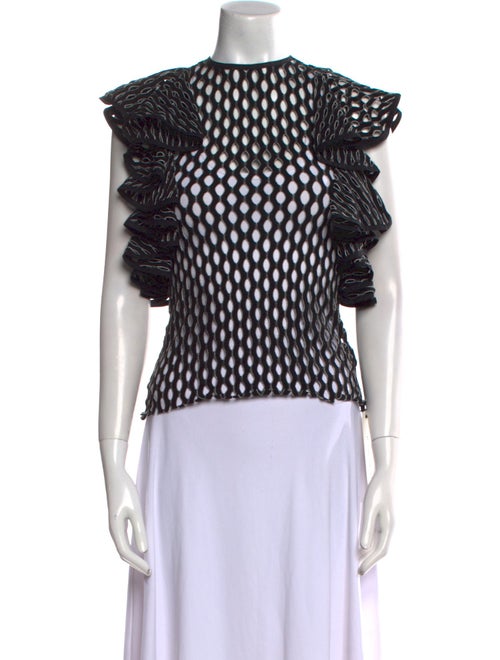 Beaufille Printed Crew Neck Top