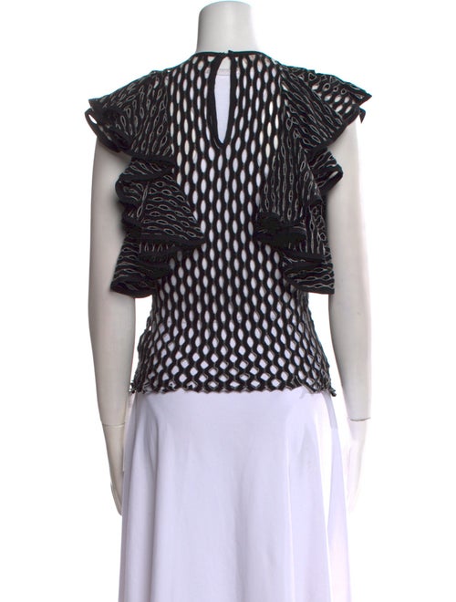 Beaufille Printed Crew Neck Top