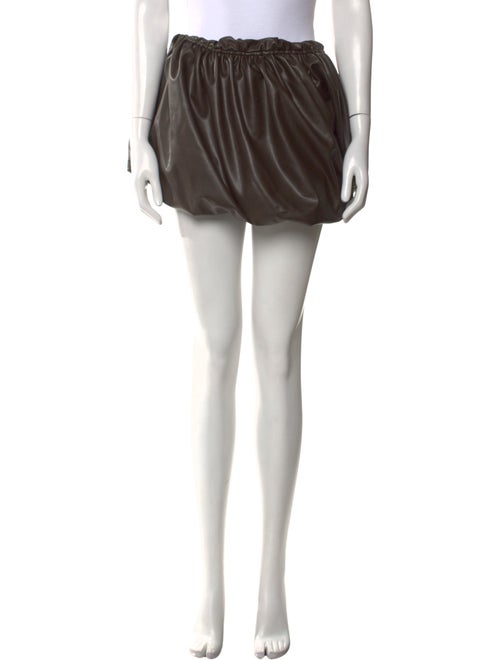 Beaufille Ruffle Embellishment Mini Skirt