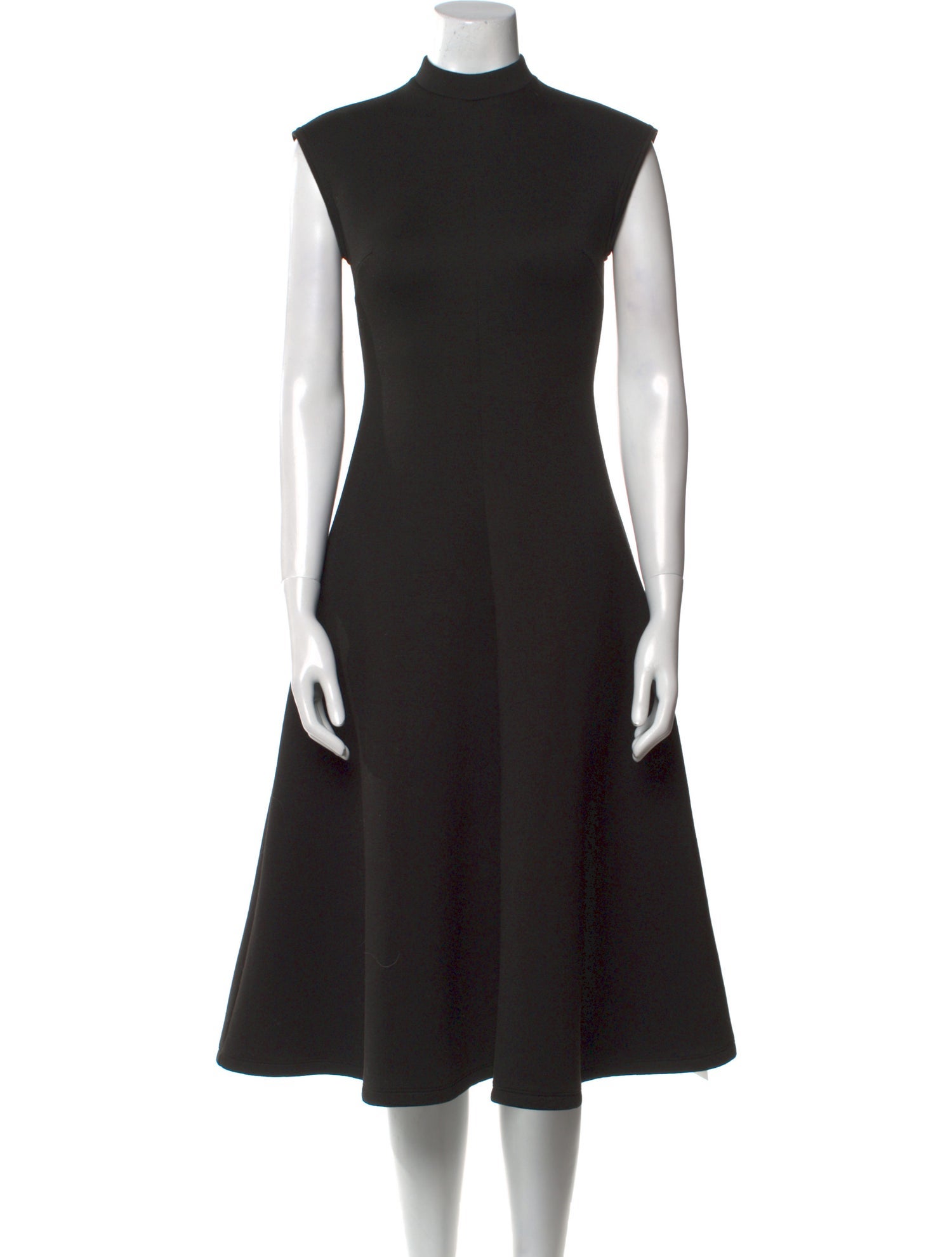 Beaufille Mock Neck Midi Length Dress