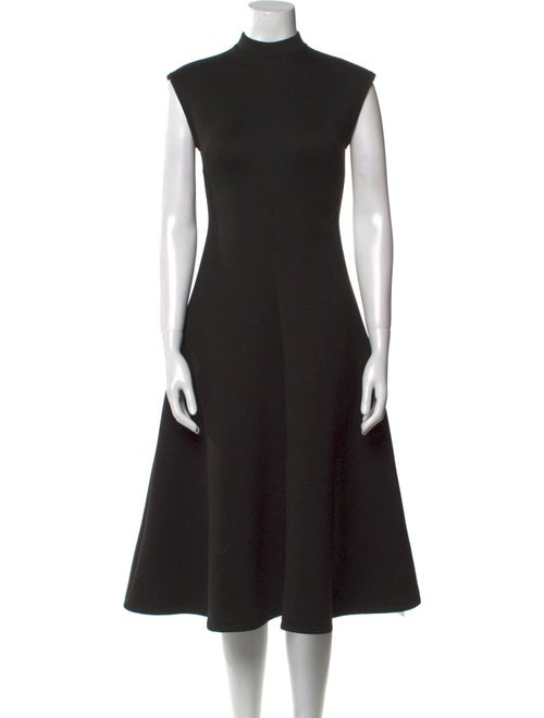 Beaufille Mock Neck Midi Length Dress