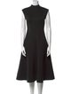 Beaufille Mock Neck Midi Length Dress