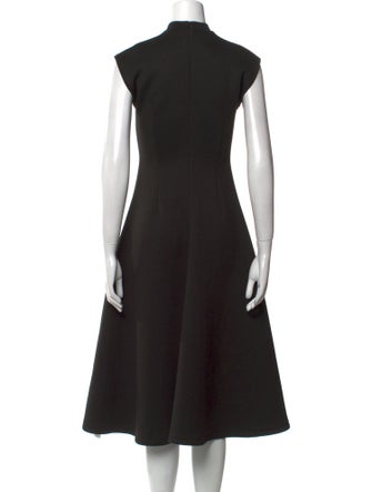 Beaufille Mock Neck Midi Length Dress