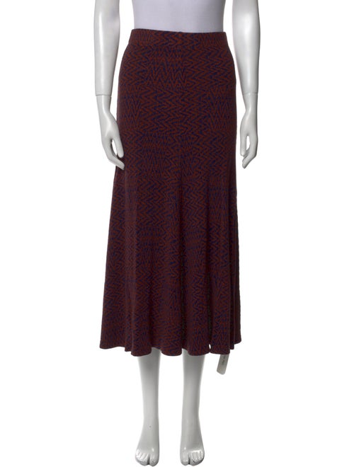 Beaufille Printed Midi Length Skirt