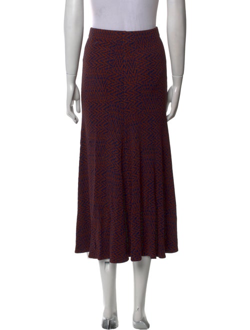 Beaufille Printed Midi Length Skirt