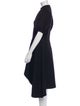 Beaufille Mock Neck Midi Length Dress