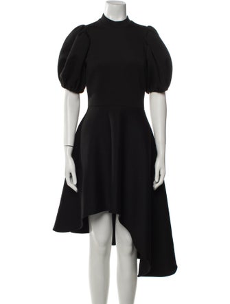 Beaufille Mock Neck Midi Length Dress