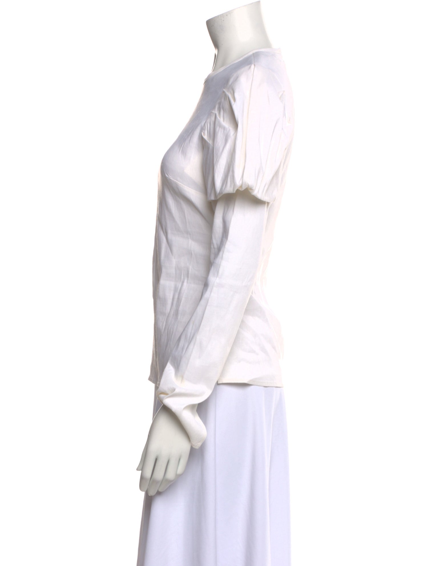 Beaufille Linen Crew Neck Blouse