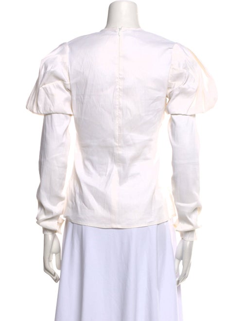 Beaufille Linen Crew Neck Blouse