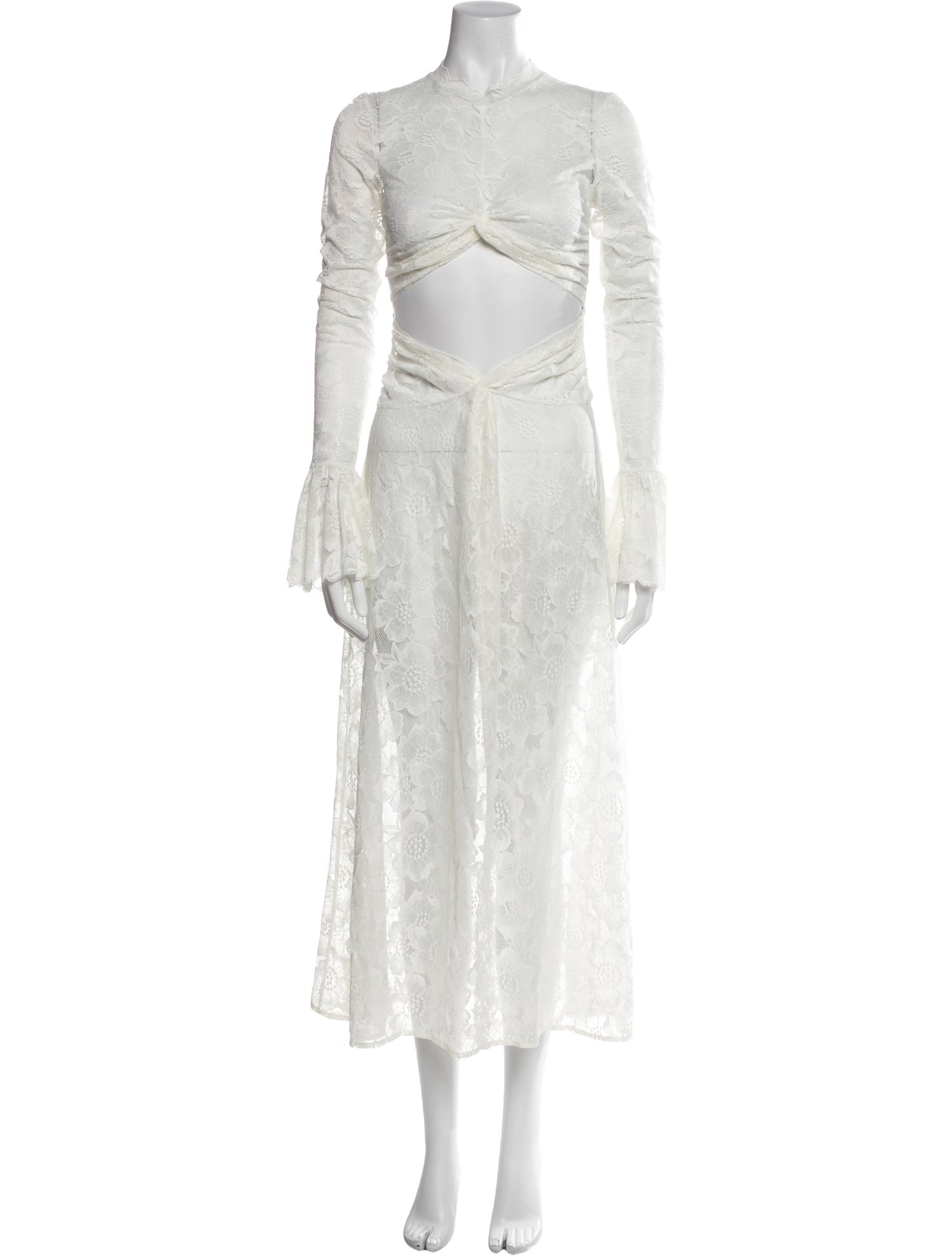 Beaufille Crew Neck Long Dress