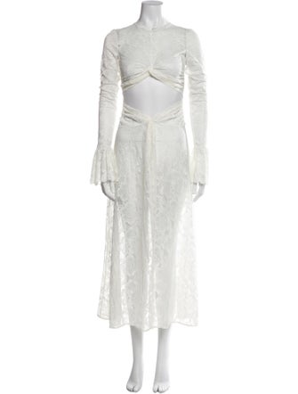 Beaufille Crew Neck Long Dress