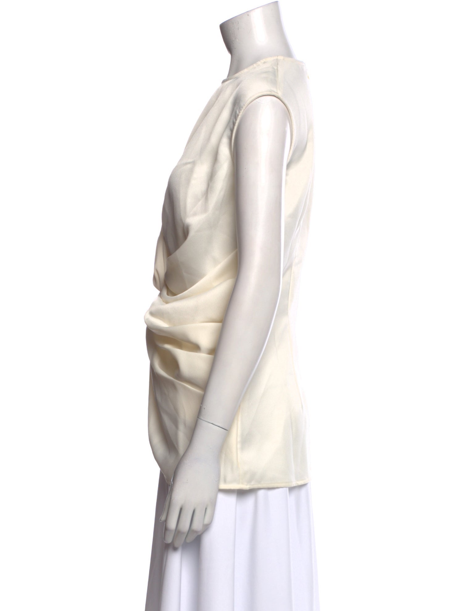 Beaufille Crew Neck Sleeveless Blouse w/ Tags