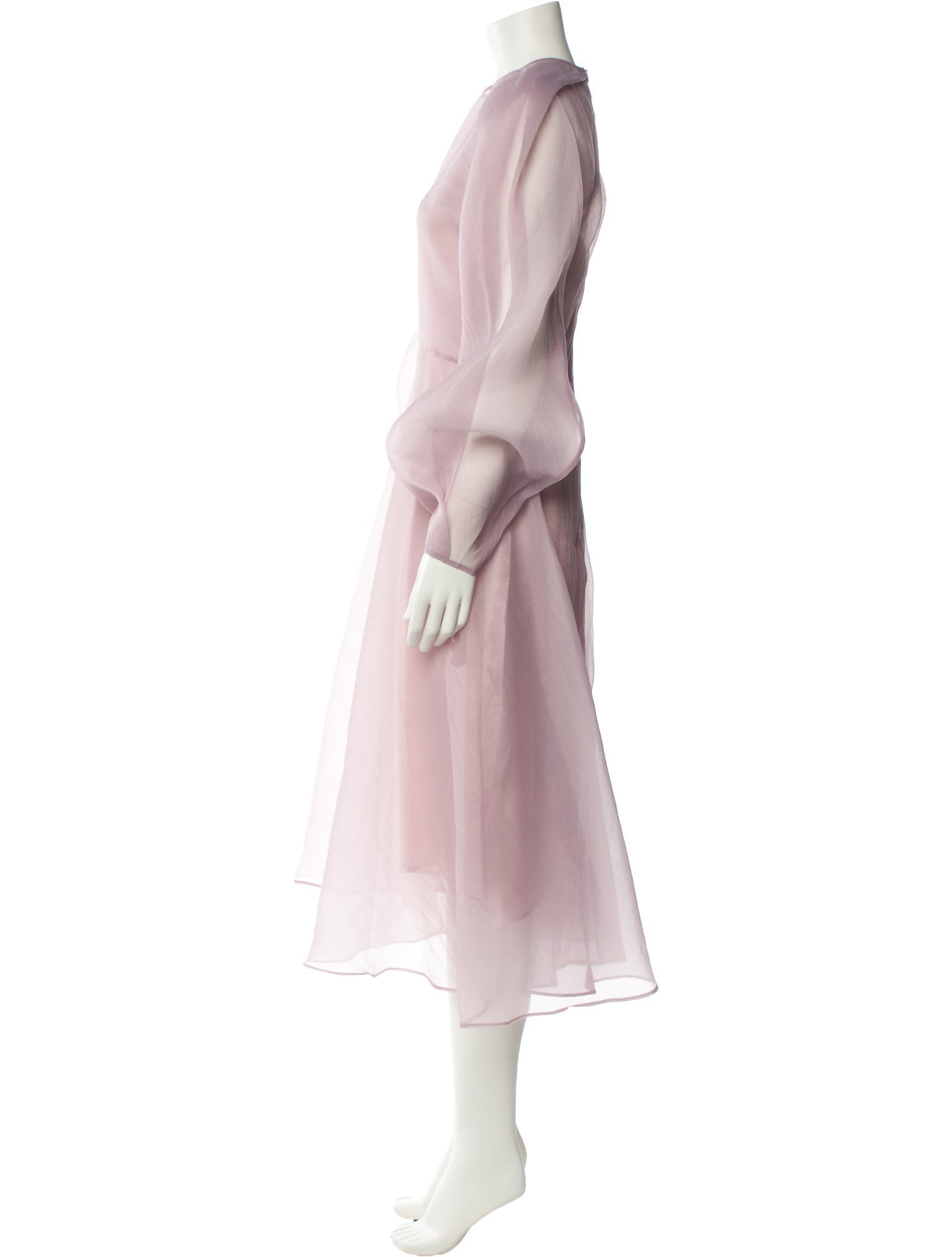 Beaufille Crew Neck Midi Length Dress