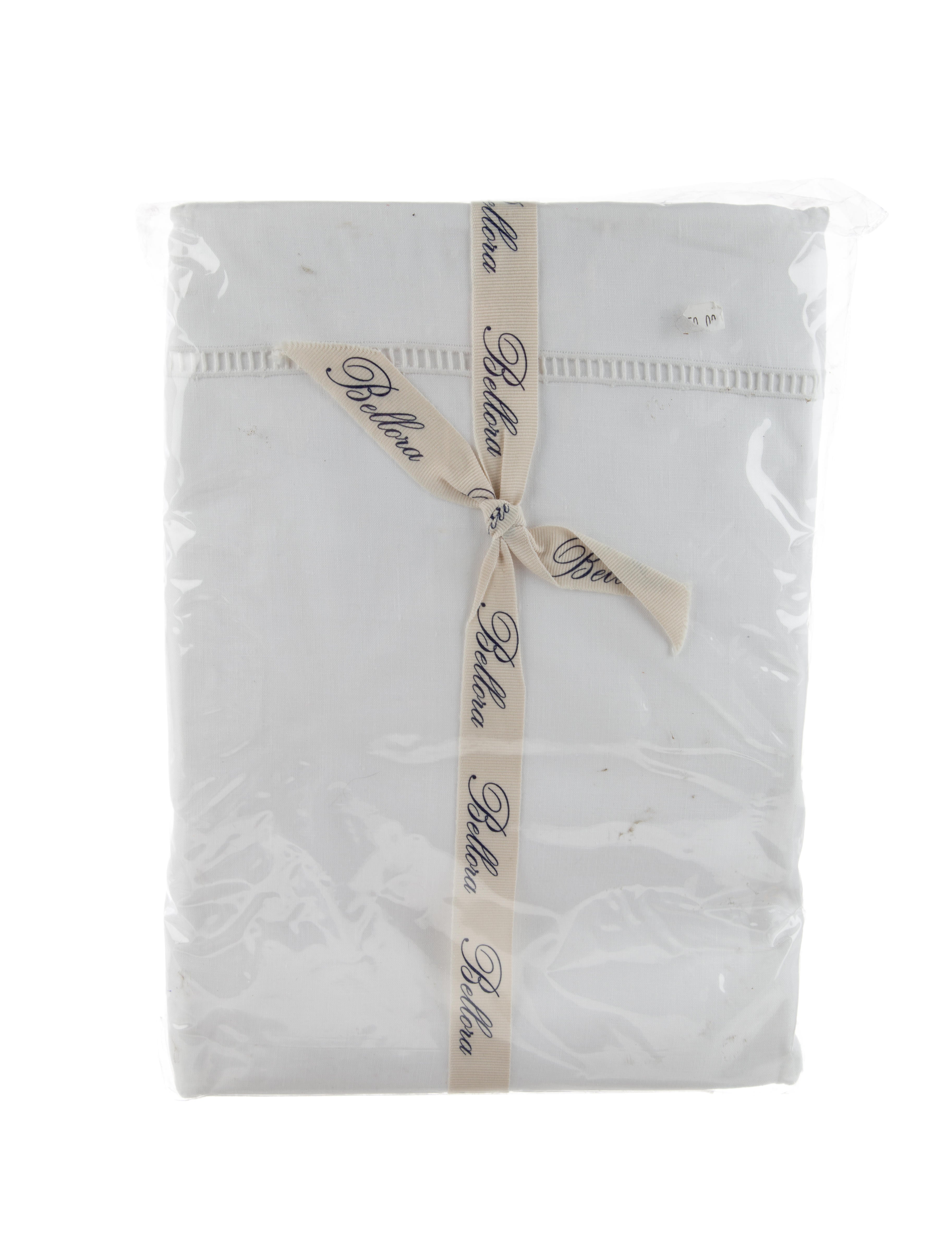 Bedding 3-Piece Bellora Queen Linen Duvet Cover & Sham Set