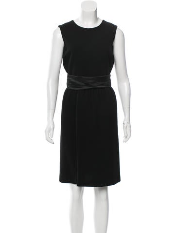 Behnaz Sarafpour Wool Midi Dress