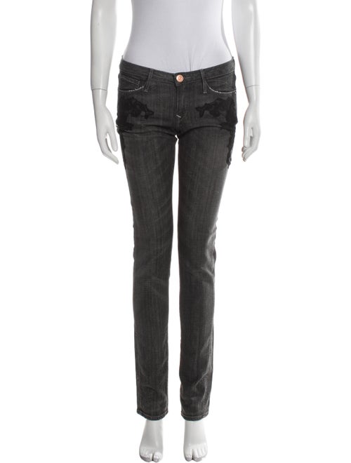 Behnaz Sarafpour Low-Rise Skinny Leg Jeans